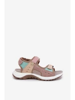 Dámské Sportovní Kožené Sandály McKeylor 95347 Béžové