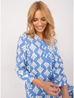 Šaty D73771M30427A světle modré Šaty D73771M30427A světle modré