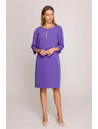 Dámské šaty S394 fialové - Stylove Dámské šaty S394 fialové - Stylove