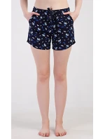 Dámské pyžamové šortky Listy