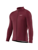 Biemme tričko s dlouhým rukávem BELVEDERE maroon XXL