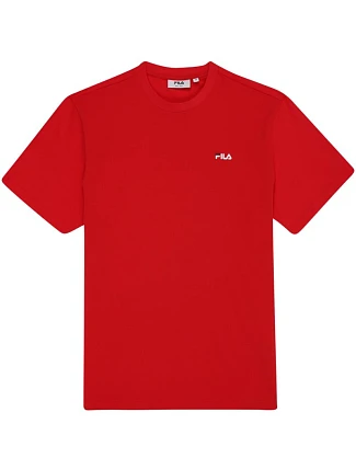 Pánské tričko Fila Laas Regular Tee red FAM0874 30002 pánské