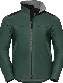 Russell Athletic 018M Pracovní 3-vrstvá softshellová bunda 12.018M bottle green