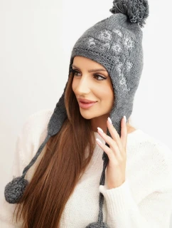 Dámská ušanka Emma K343 denim