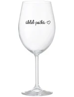 ÚKLID POČKÁ - čirá sklenice na víno 350 ml ÚKLID POČKÁ - čirá sklenice na víno 350 ml