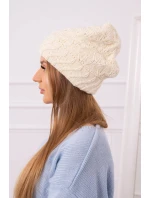 Dámská čepice Dagmara K332 ecru Dámská čepice Dagmara K332 ecru