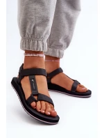 Dámské Sportovní Sandály 4FRSS24FSANF054-23S Tmavě šedé Dámské Sportovní Sandály 4FRSS24FSANF054-23S Tmavě šedé