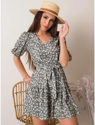 Šaty LK SK 508147.56P khaki Šaty LK SK 508147.56P khaki