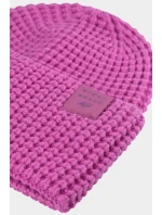Dívčí zimní čepice 4F 4FJWAW24ACAPF414-54S Růžová