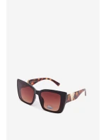 Dámské sluneční brýle kočičí oko hnědé