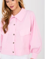 IT KR bunda FL10071.50 světle růžová