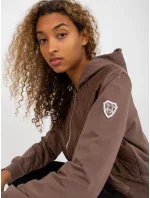 Dámská mikina RV BL 8226.11X hnědá