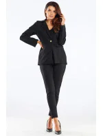 Dámské kalhoty A461 Černá - Awama Dámské kalhoty A461 Černá - Awama