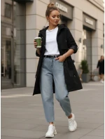 Dámská přechodná bunda parka černá FashionStreet TY5554