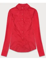 Klasická červená dámská košile (HH039-5)