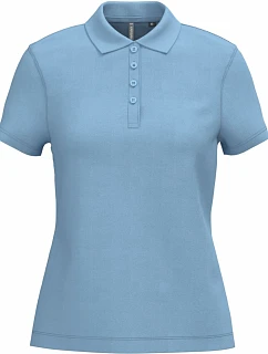 Kariban K 255 Dámské piqué polo 20.K255 sky blue