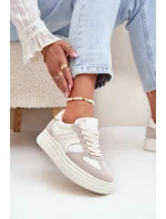 Dámské Tenisky Na Platformě Béžové Lesida Dámské Tenisky Na Platformě Béžové Lesida