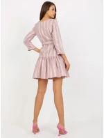 Dámské šaty LK SK 507973 tmavě růžová Dámské šaty LK SK 507973 tmavě růžová