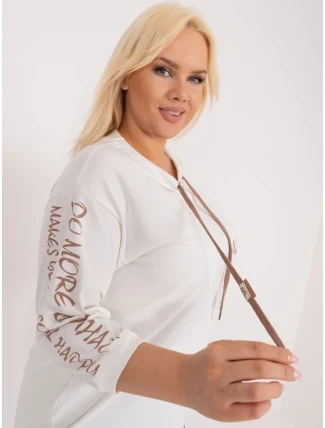 Halenka RV BZ 9450.36 bílo-hnědá Halenka RV BZ 9450.36 bílo-hnědá