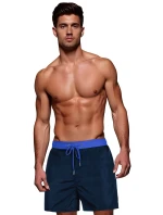 Pánské tmavě modré plavecké šortky FashionStreet SX2524