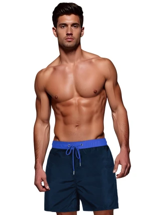 Pánské tmavě modré plavecké šortky FashionStreet SX2524