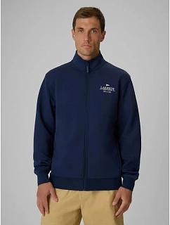 Pánská mikina z fleece s pravidelným střihem bez kapuce 4F 4FRSS26TSWSM2977-31S