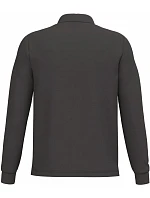 Kariban K 243 Pánské piqué polo s dlouhým rukávem 20.K243 dark grey
