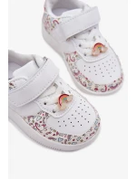 Dětské sportovní sneakers s jednorožci Thalia – bílé