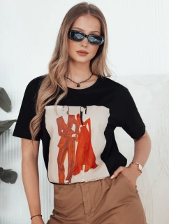 Dámské tričko COMDI černé FashionStreet RY2583