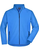 Daiber JN 1020 Pánská 3-vrstvá softshellová bunda 02.1020 azure Daiber JN 1020 Pánská 3-vrstvá softshellová bunda 02.1020 azure