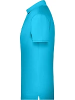 Daiber 8010 Pánské piqué polo z bio bavlny 02.8010 turquoise Daiber 8010 Pánské piqué polo z bio bavlny 02.8010 turquoise