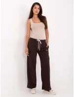 Kalhoty RV DR A819.54 tmavě hnědé