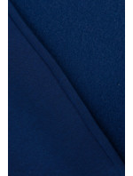 Mikina s krátkým zipem tmavě modrá