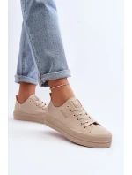 Dámské béžové látkové tenisky Staneva Dámské béžové látkové tenisky Staneva