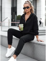 Dámská tepláková souprava AMILIA PREMIUM černá FashionStreet AY0741