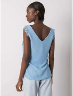 Dámský top DHJ TP 13317.25P světle modrá Dámský top DHJ TP 13317.25P světle modrá