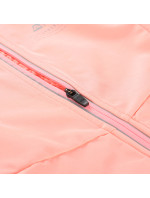 Dětská softshellová bunda s membránou ALPINE PRO SPERTO neon salmon