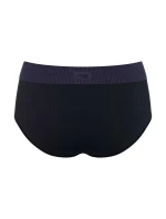 Dámské kalhotky EVER Infused Aloe High waist - BLACK - černé 0004 - SLOGGI Dámské kalhotky EVER Infused Aloe High waist - BLACK - černé 0004 - SLOGGI