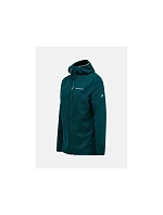 Pánská mikina PEAK PERFORMANCE M Trail Polartec Power Grid Zip Hood, zelená barva Pánská mikina PEAK PERFORMANCE M Trail Polartec Power Grid Zip Hood, zelená barva