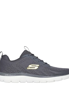 Pánské boty Skechers Summits Torre, šedé, 232395 CCYL, velikost 42