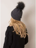 Dámská čepice 8.71 tmavě šedá Dámská čepice 8.71 tmavě šedá