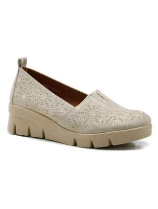 Dámské polobotky RMR23109D-7 zlaté - Jezzi Dámské polobotky RMR23109D-7 zlaté - Jezzi