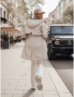 Dámská přechodná bunda parka FERISSA béžová FashionStreet TY4872