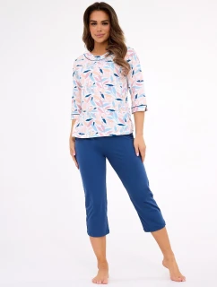 Cornette 732/452 Amelia 2 3/4 M-2XL dámské pyžamo