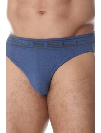 Pánské slipy 00290A blue - BRUBECK Pánské slipy 00290A blue - BRUBECK