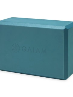 Pěnová kostka na jógu 59181 tyrkysová - Gaiam