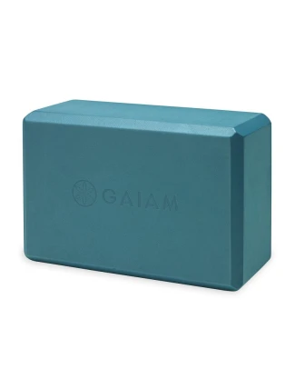 Pěnová kostka na jógu 59181 tyrkysová - Gaiam