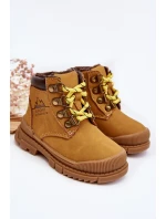 Dětské podšité boty trapery Camel Walter Dětské podšité boty trapery Camel Walter