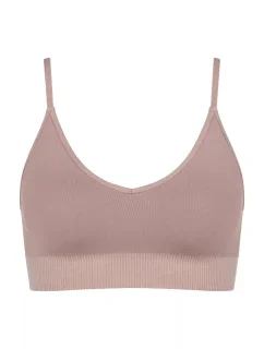 Dámská podrpsenka EVER Infused Aloe Bralette - PURPLE - sv. hnědá 6116 - SLOGGI