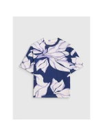 Dámské tričko oversize s potiskem 4F 4FRSS25TTSHF2692-91A